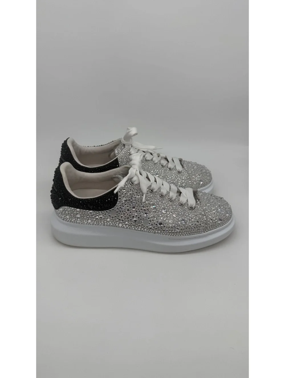Alexander McQueen Crystal Oversized Sneakers 43.5